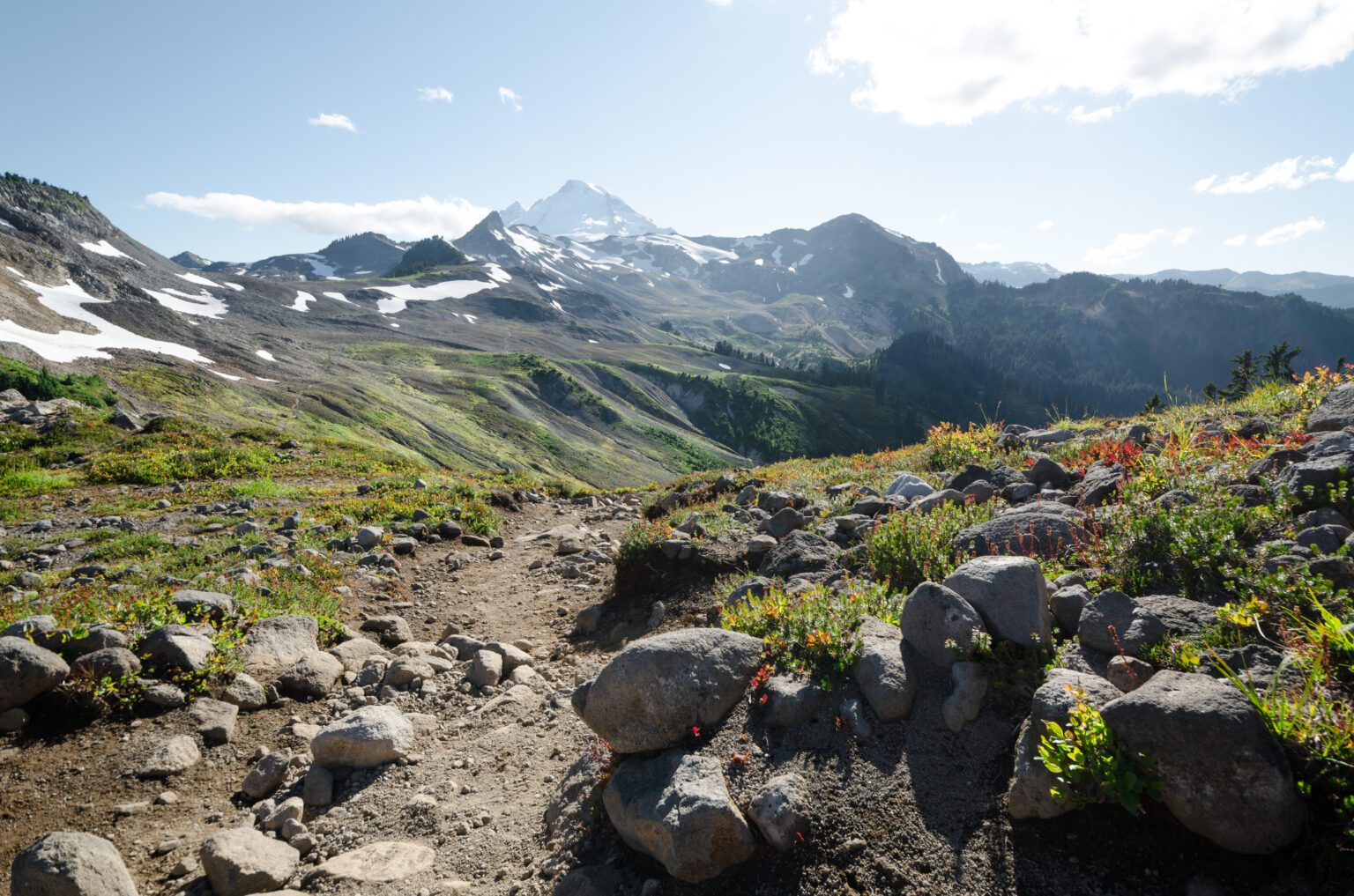 best hikes mt baker