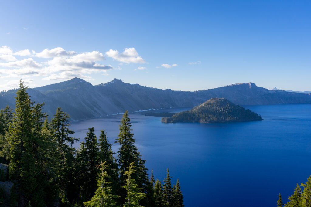 Views from the Rim Drive in Crater Lake National Park